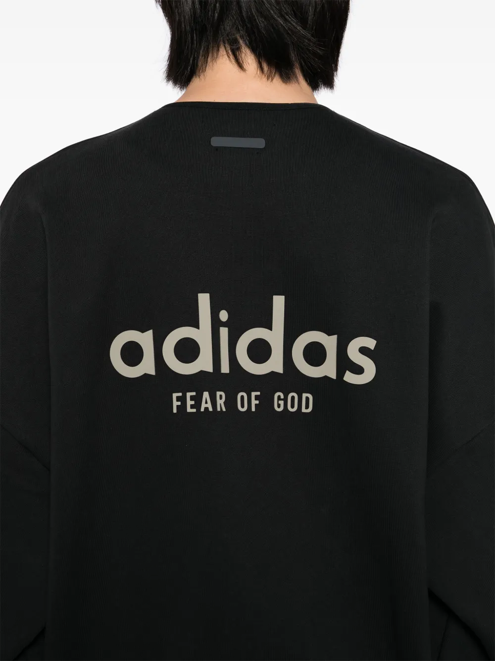 Adidas X Fear Of God Athletics Crew neck Sweatshirt Black FARFETCH