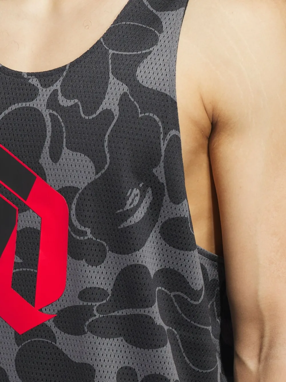 adidas x BAPE Dame 9 reversible tank top Zwart