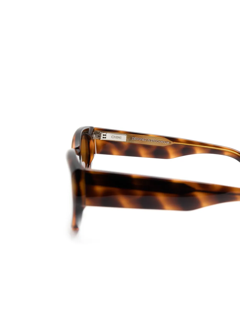 Chimi Core 06 cat-eye zonnebril Bruin