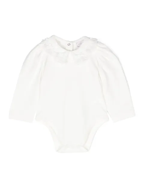 Monnalisa logo-embroidered body