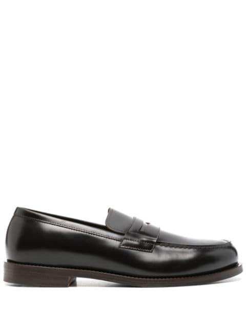 Henderson Baracco plain leather loafers