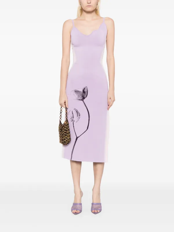 PH5 Jasmine flower print Tank Dress Purple FARFETCH CA