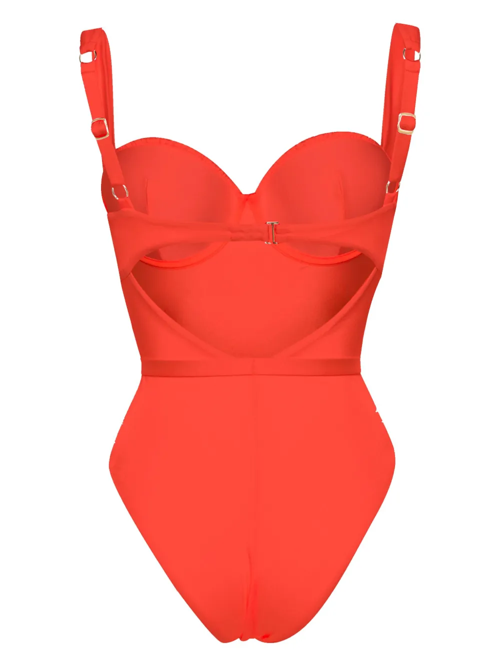 Noire Swimwear belted ruched balconette swimsuit | One-Pieces | Image 2