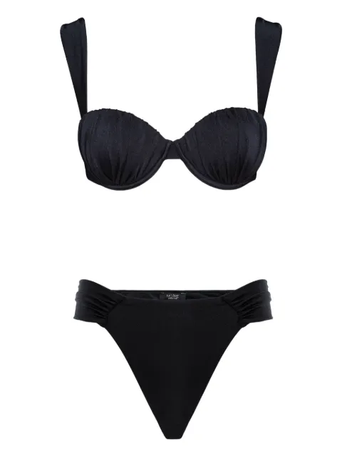 Noire Swimwear ruched balconette bikini