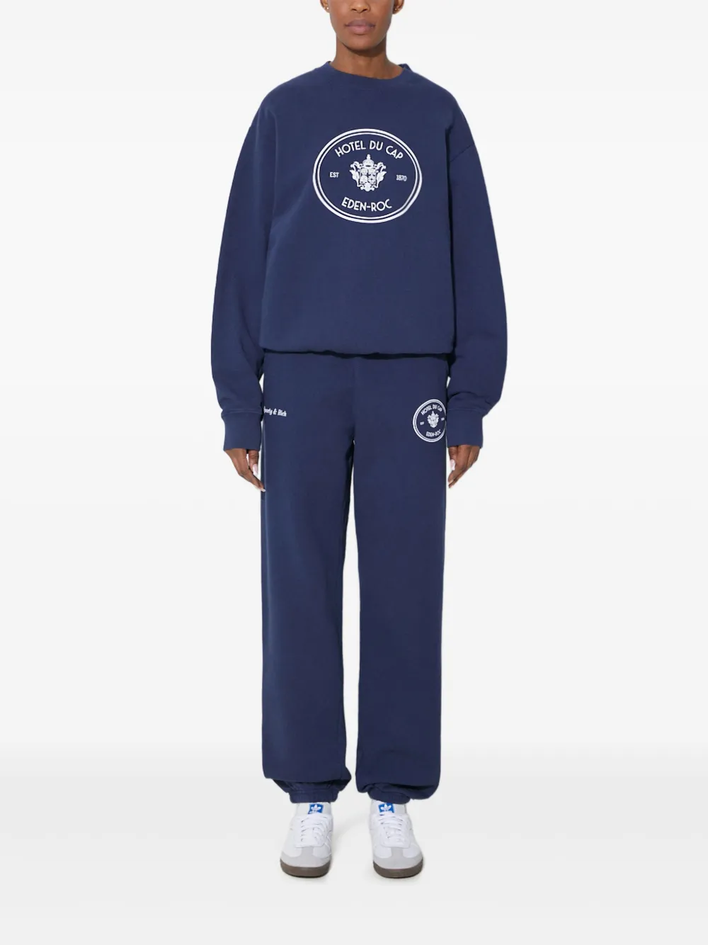 Sporty & Rich jersey sweatpants Blauw