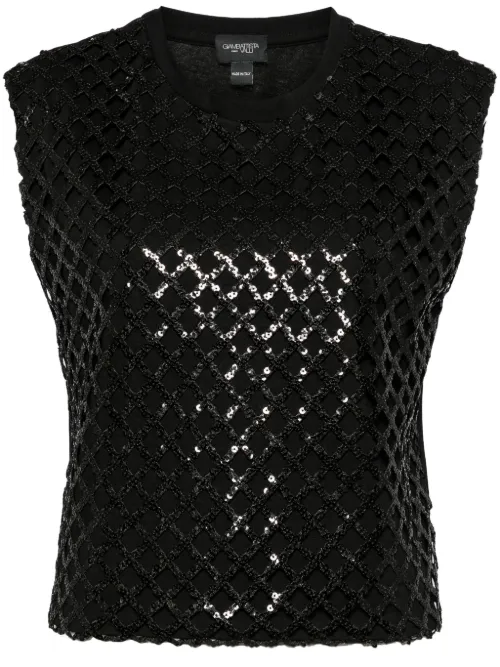Débardeur à sequins - Giambattista Valli - Modalova