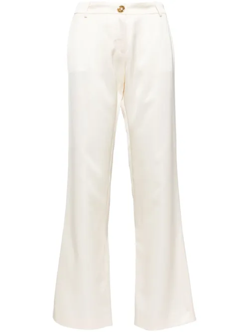Pantalon à boutons dorés - Giambattista Valli - Modalova