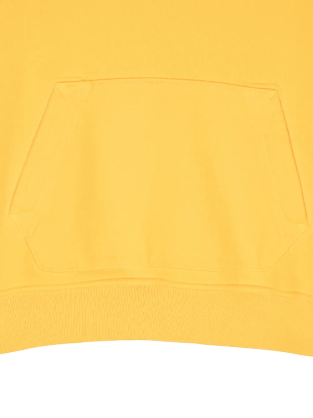 Stone Island Junior Katoenen hoodie Geel