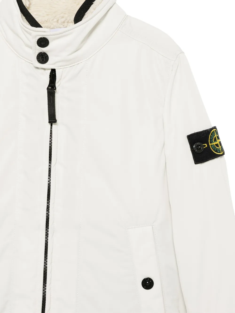 Stone Island Junior Jack met afneembaar kledingstuk Beige
