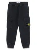 Stone Island Junior Compass-badge track trousers - Blue