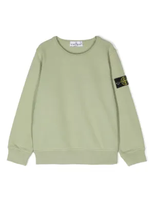 Stone Island Junior ロゴ スウェットシャツ | オレンジ | FARFETCH JP