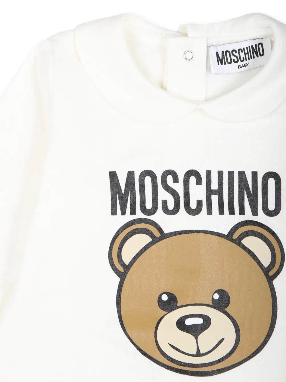 Moschino Kids Babypakje met teddybeerprint Wit