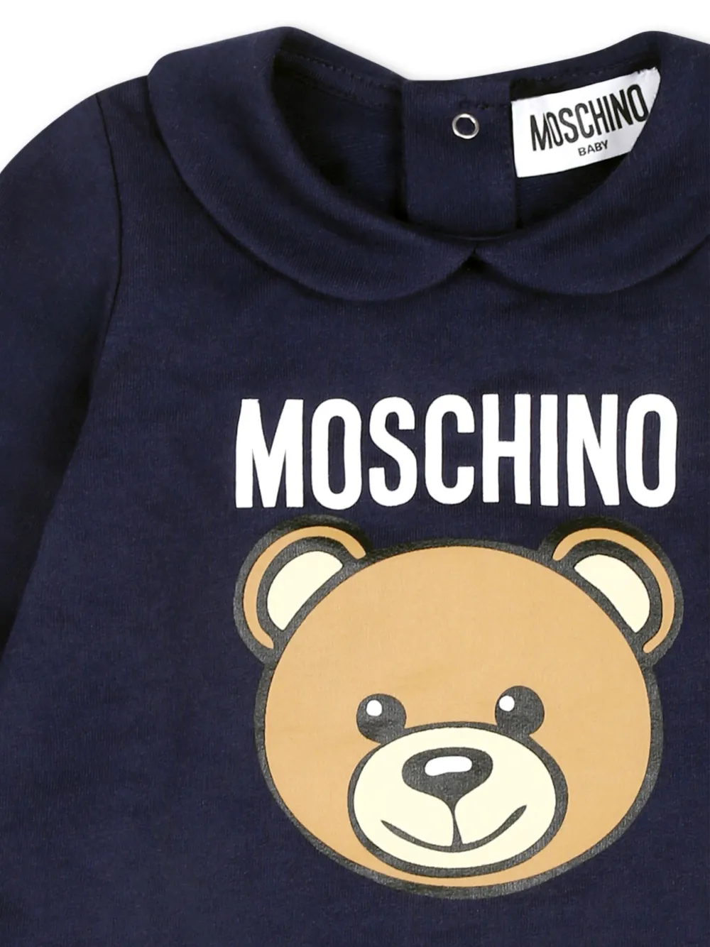 Moschino Kids Babypakje met teddybeerprint Blauw