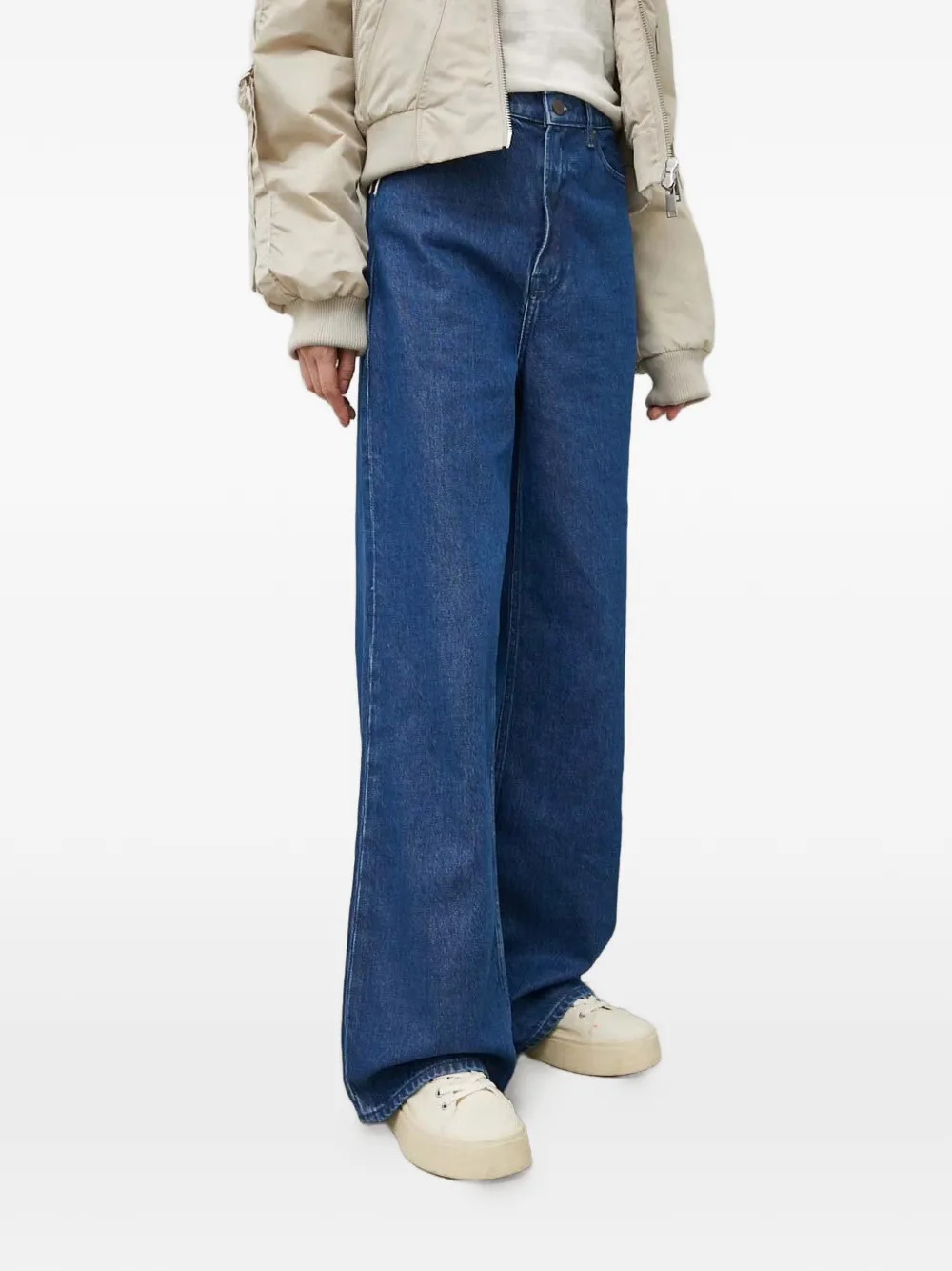 SAMSOE SAMSOE Jeans con passanti per cintura - Blu