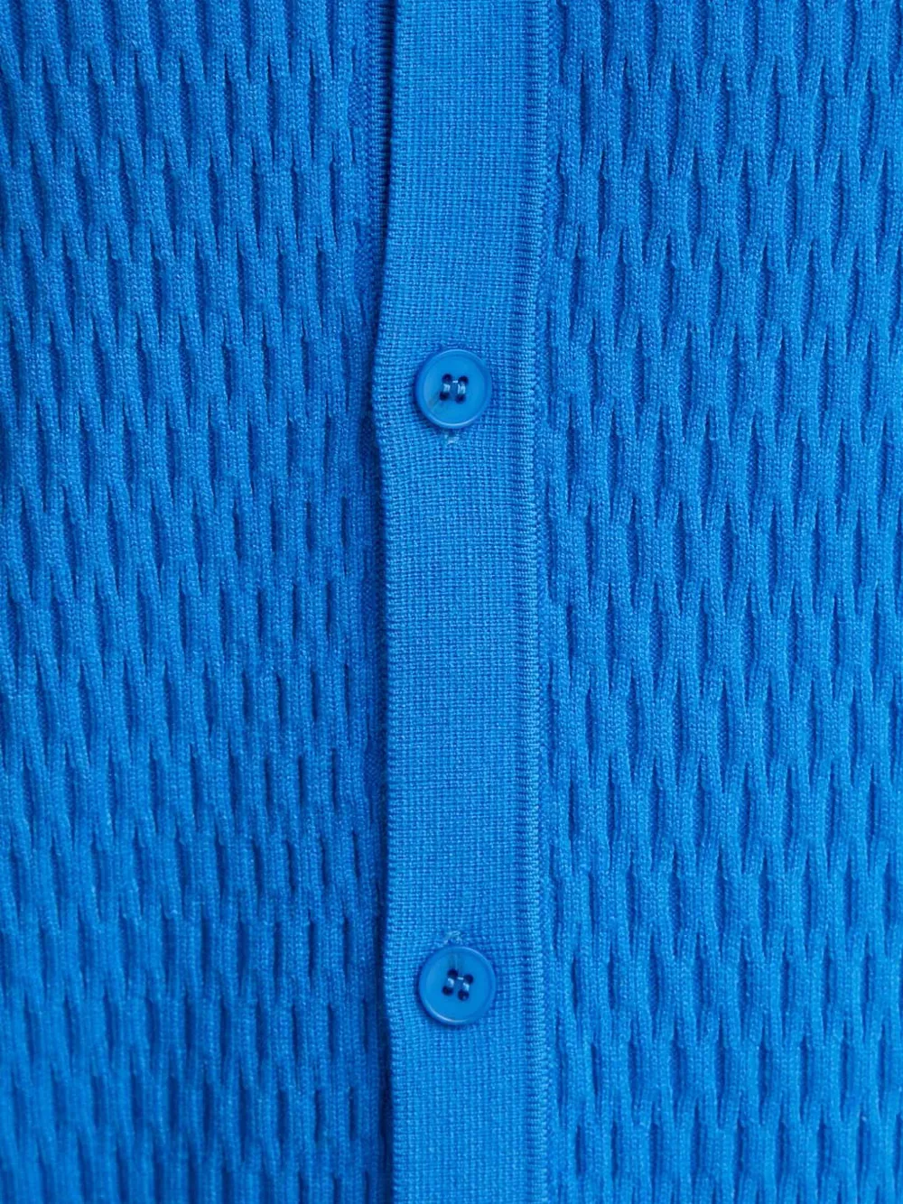 Samsoe & Samsoe Textured-effect Short-sleeve Shirt In Blue