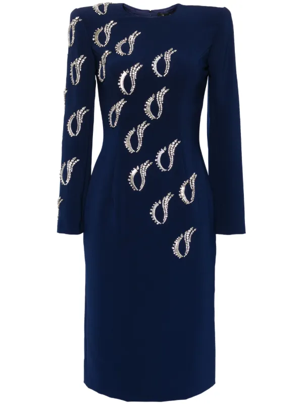 Jenny packham midi dress best sale