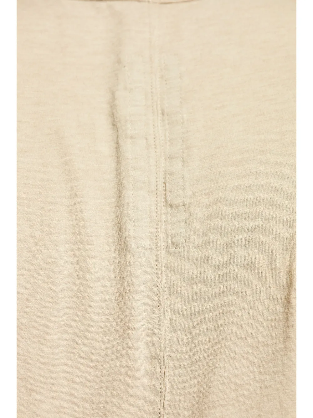 Rick Owens Level T katoenen T-shirt Beige