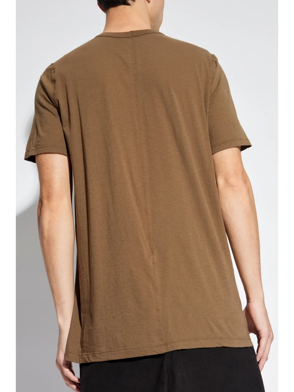 Rick Owens Level T katoenen T-shirt Bruin