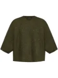 Fabiana Filippi sequin-embellished jumper - Green