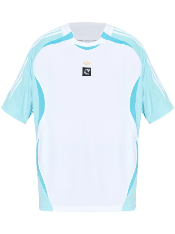 Adidas x NTS Radio Jersey recycled-polyester T-shirt White