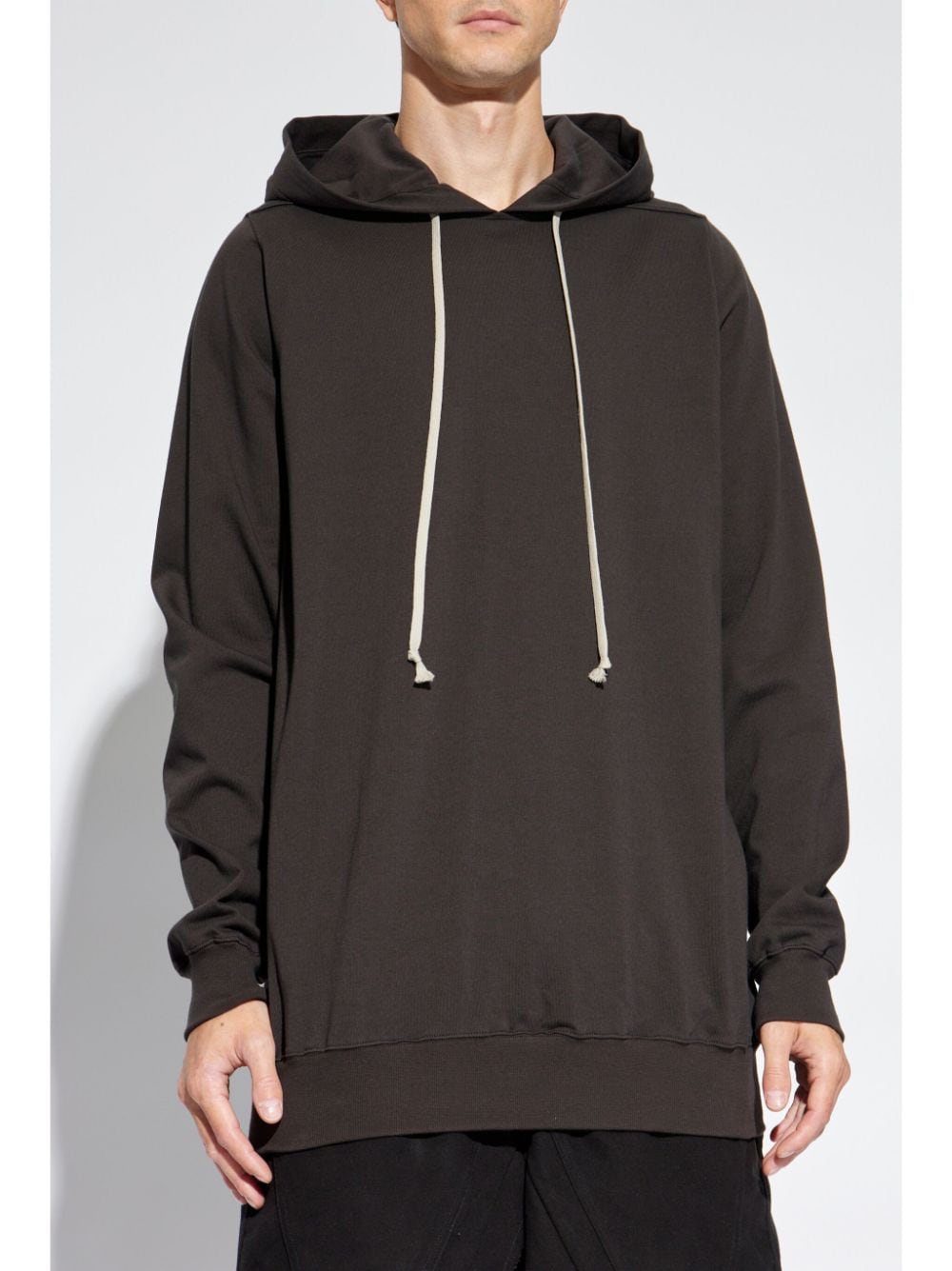 Shop Rick Owens Porterville Hoodie In Brown