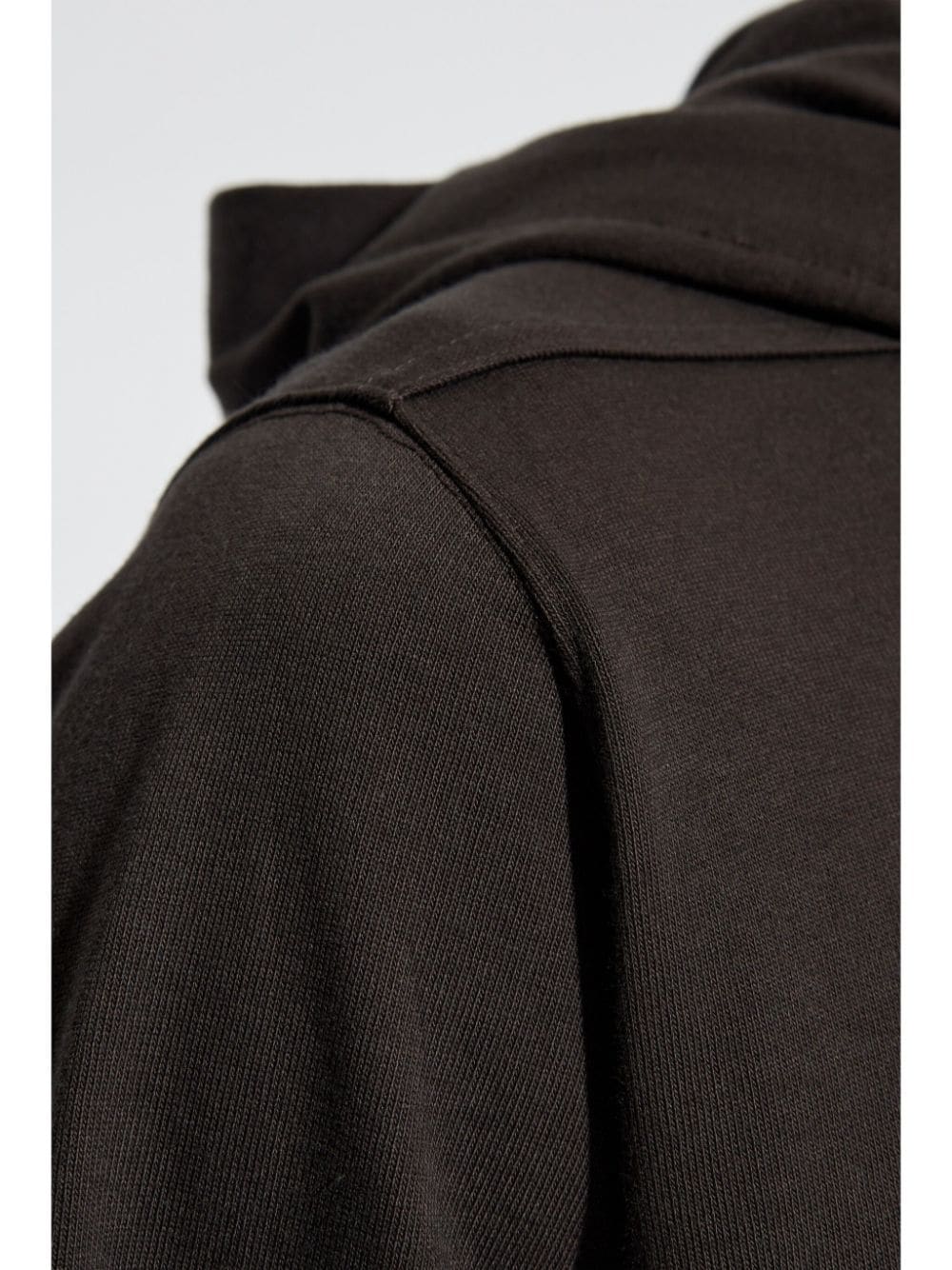 Shop Rick Owens Porterville Hoodie In Brown