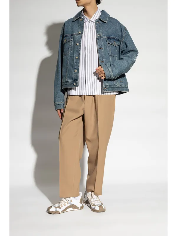 【DOLCE&GABBANA】NS1 パネルスニーカー ロゴ メンズ Dolce & Gabbana NS1 Mixed-Materials Panelled Sneakers