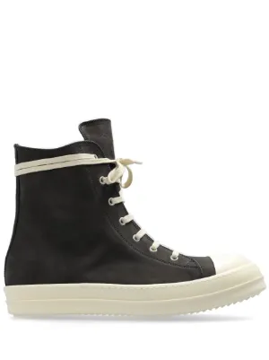 【パットでフィット感を】RICKOWENS ハイカットスニーカー パットでフィット感を】RICK OWENS High Sneaks スニーカー