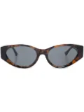 Versace Eyewear Havana oval-frame sunglasses - Brown