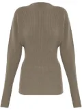Rick Owens ribbed-knit wool jumper - Green