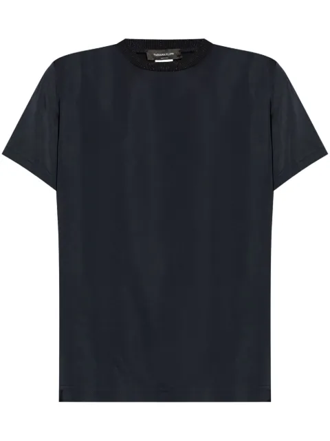 Fabiana Filippi decorative neck t-shirt 