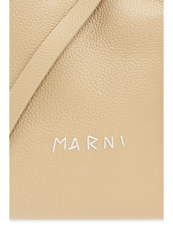 【送料&関税込】Marni North Nano Shoulder Bag Marni North Nano Shoulder Bag | Neutrals | FARFETCH