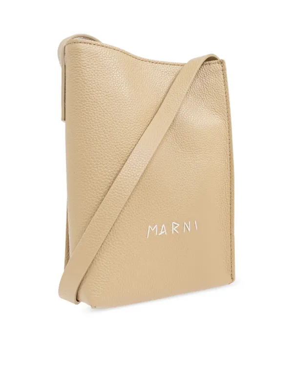 【送料&関税込】Marni North Nano Shoulder Bag Marni North Nano Shoulder Bag | Neutrals | FARFETCH