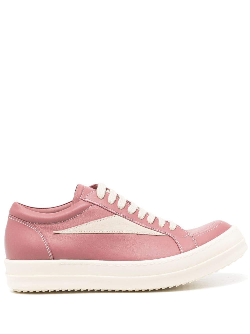 Rick Owens lace-up sneakers Pink