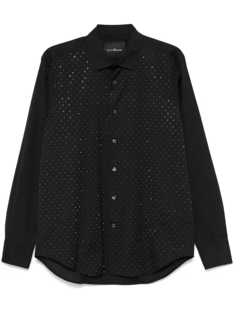 John Richmond rhinestone-embellished shirt