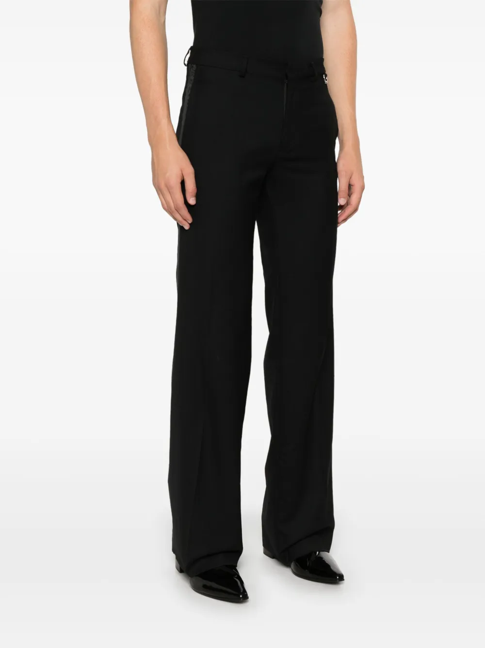John Richmond Tailored Trousers In Black