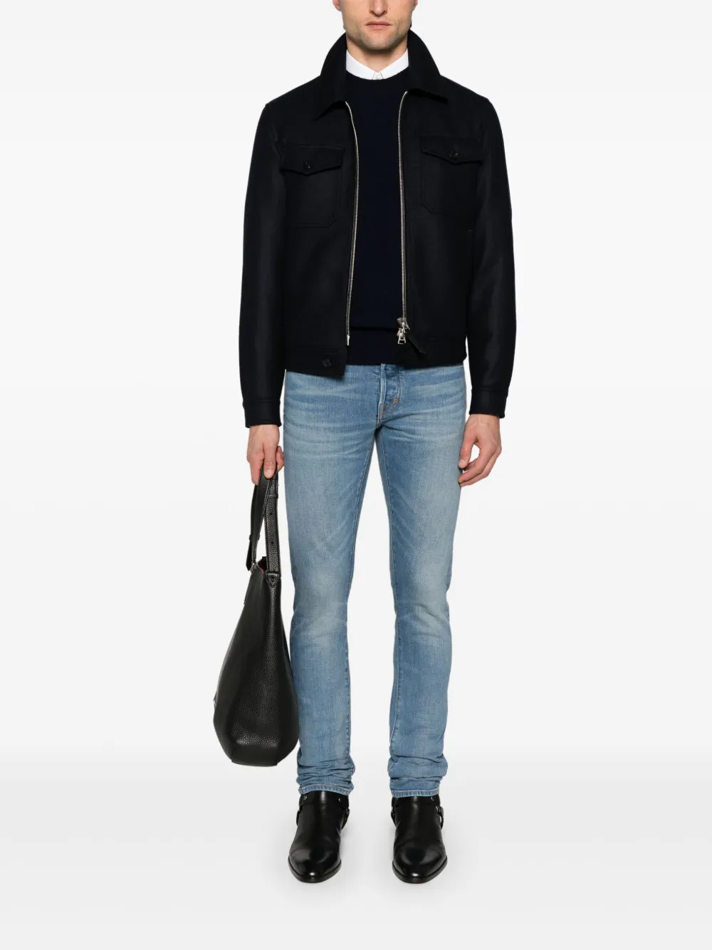 Cheap TOM FORD crew-neck knitted jumper Men