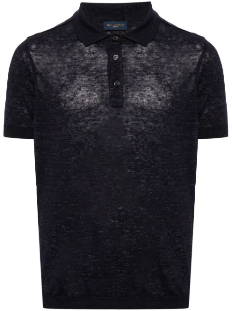 Paul & Shark linen polo shirt