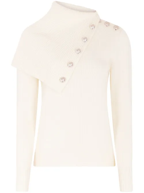 Pull Temporary en laine - Rabanne - Modalova