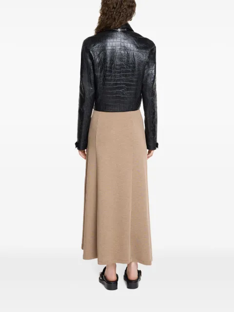 Rabanne asymmetric long-sleeve dress 24AJRO887LA0214 - 3
