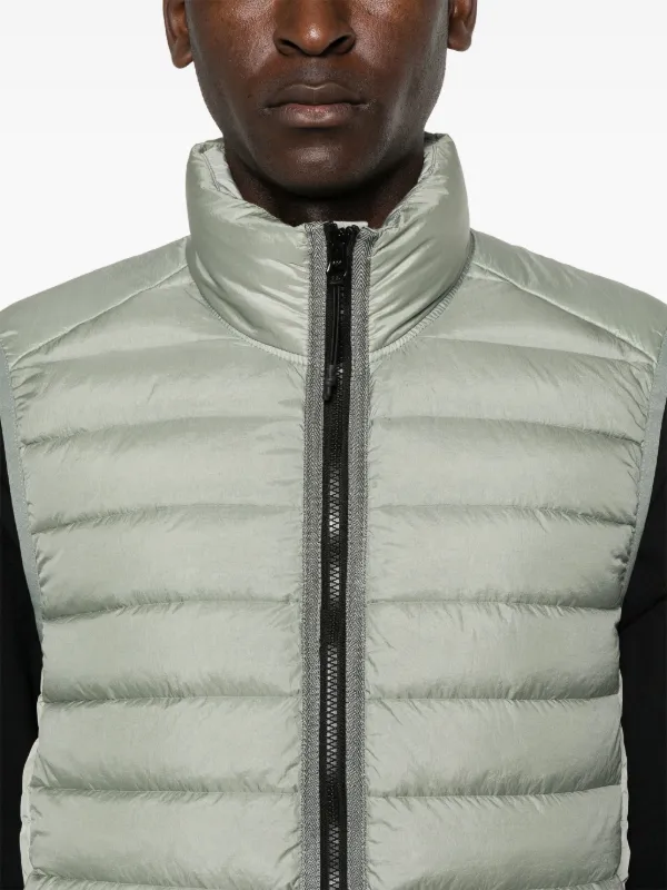 Stone island puffer gilet top