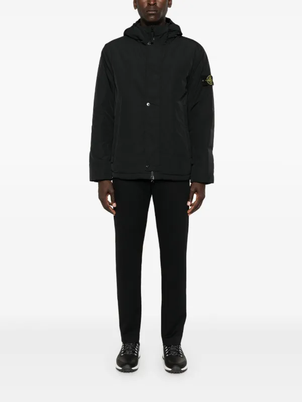Stone Island Compass-badge Padded Jacket | Black | FARFETCH Stone Island Compass-badge Padded Jacket | Black | FARFETCH