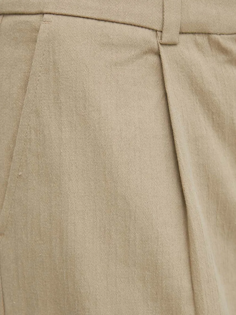 Samsoe & Samsoe Pleated-front Tailored Trousers In Brown