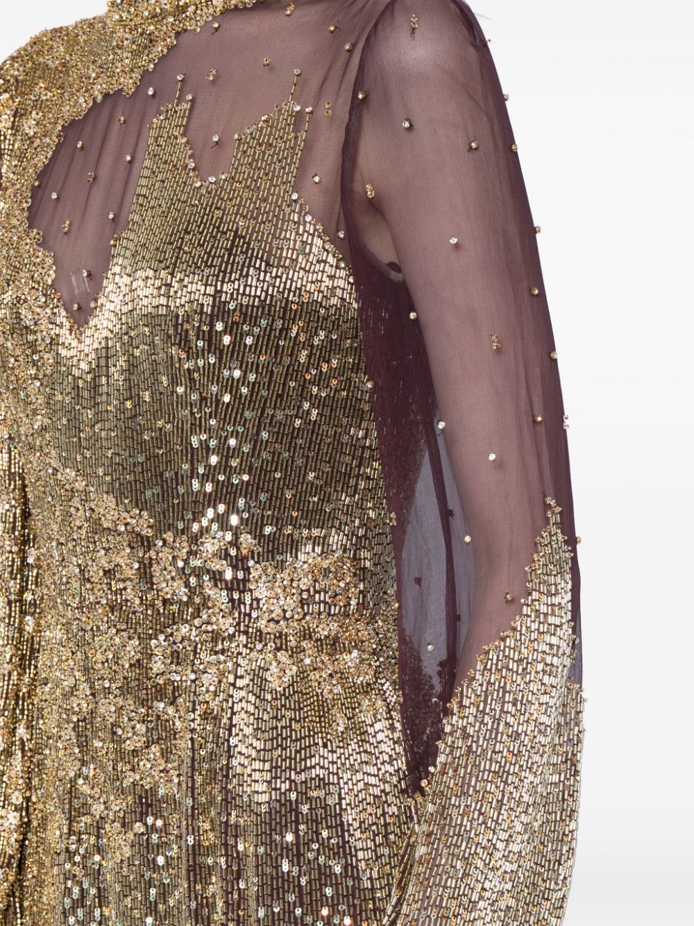 Cheap Jenny Packham Starman sequin embellished gown Women