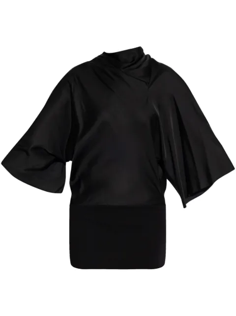 Rick Owens Cylinder draped sleeve top 