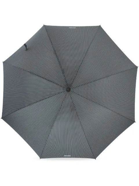 Moschino striped crook-handle umbrella 