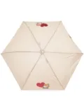 Moschino teddy bear-print compact umbrella - Neutrals