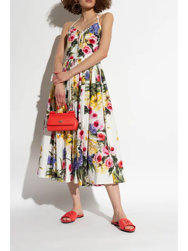 leopard-print scoop-back swimsuit