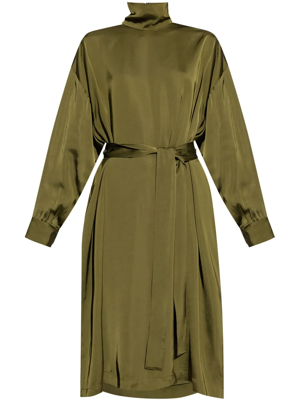 stand-up collar dress
