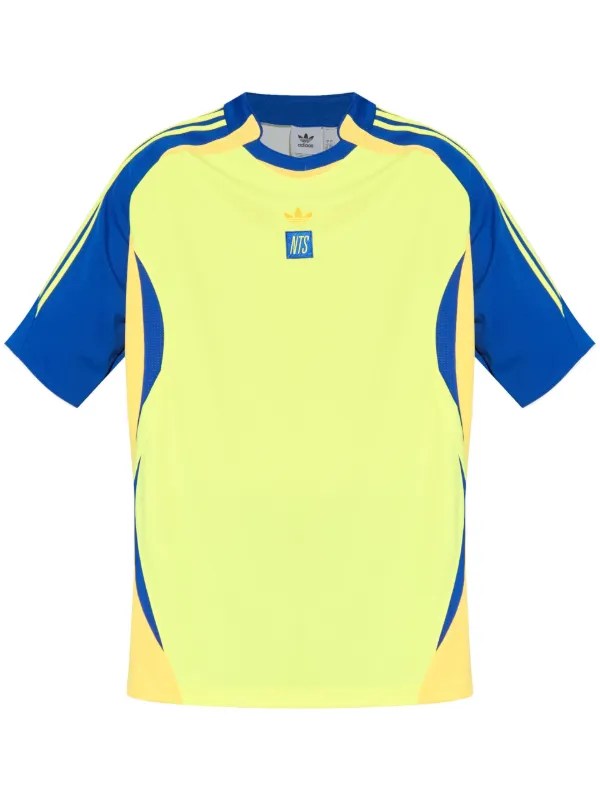 Adidas x NTS Croyal Beamye recycled-polyester T-shirt Yellow